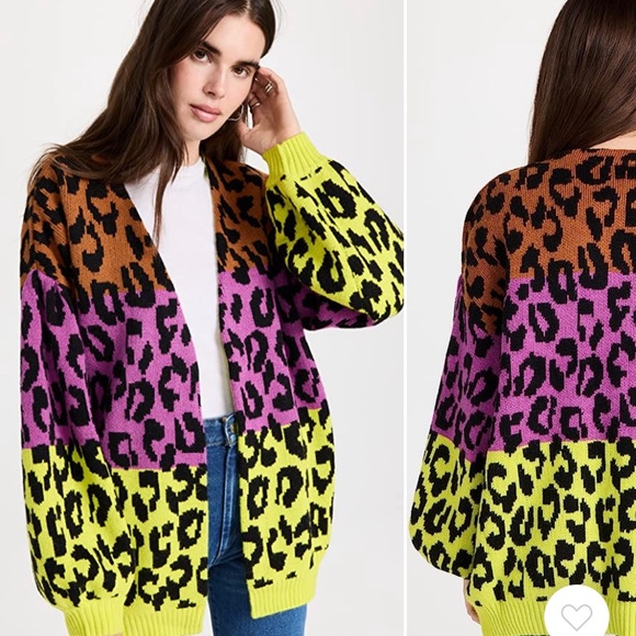 Farm Rio Leopard Cardigan - Picture 3 of 5